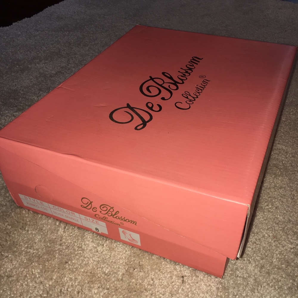 Silver Prom Heels - Picture 6 of 7